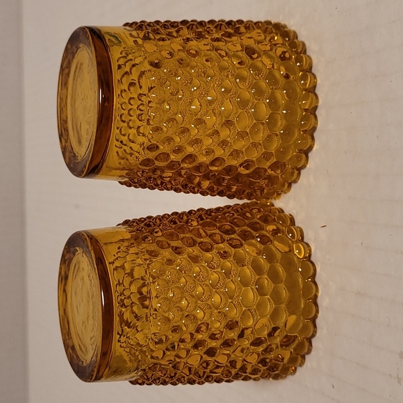 Pair of Vintage Hobnail Tea Light Votive Candle/ Toothpick Holder - Picture 9 of 13
